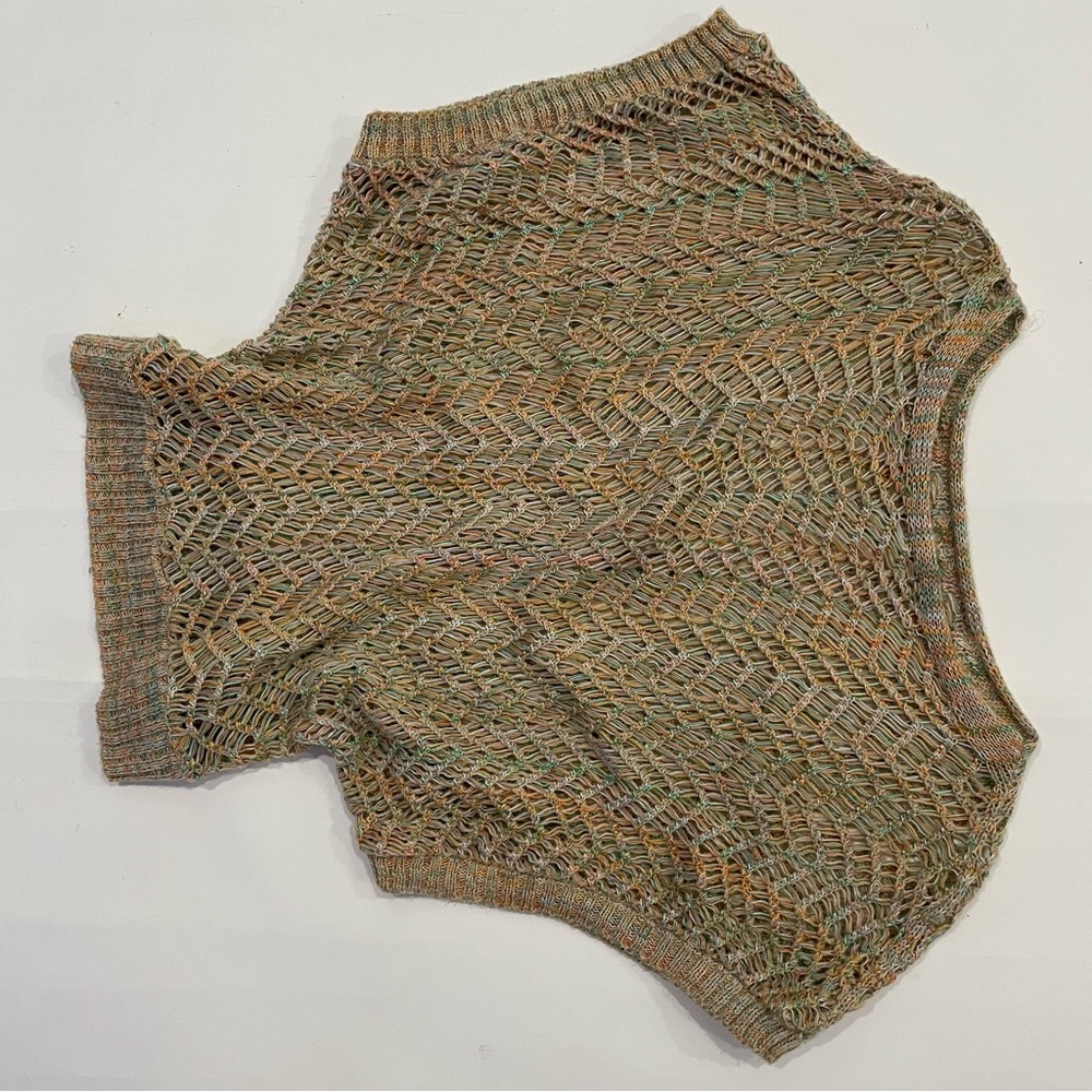 Multicolor Knit Sweater Top